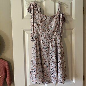 Blue Rain Floral Dress Size Small